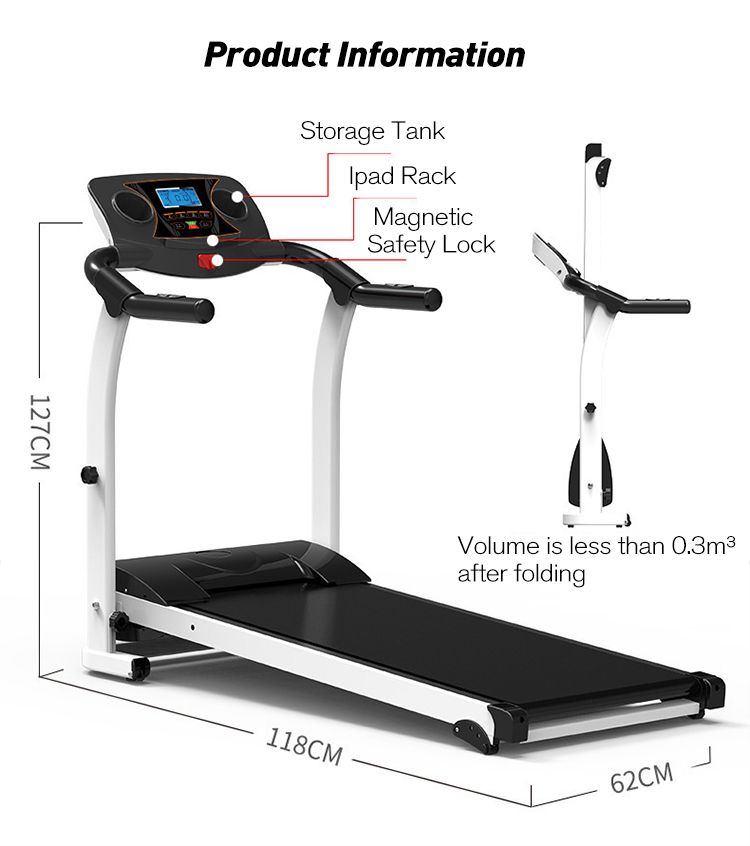 Tapis roulant pieghevole