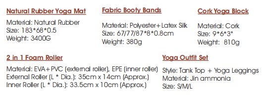 Set di vestiti da yoga