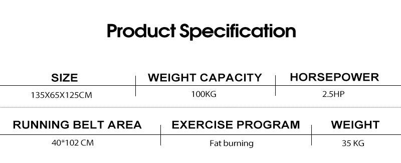 Tapis roulant motorizzato bluetooth pieghevole interno