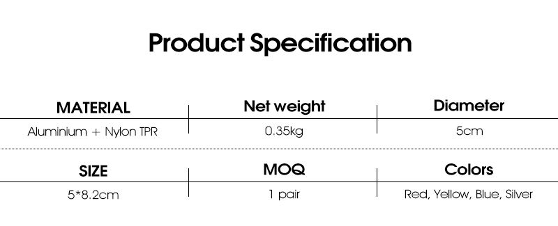 Colletti di bilanciere olimpici in alluminio