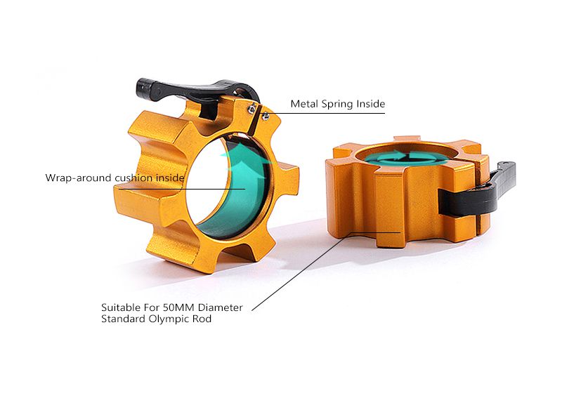 Colletti di bilanciere olimpici in alluminio