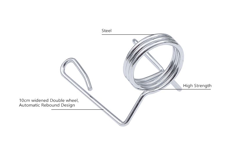 Clip per colletti di bloccaggio primaverile per barboniere di pesi con bilanciere Clip per colletti di bloccaggio primaverile per barboniere di pesi con bilanciere