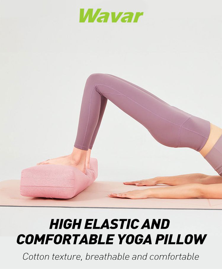 Bolster cuscino di meditazione premium sostite il cuscino rettangolare di supporto