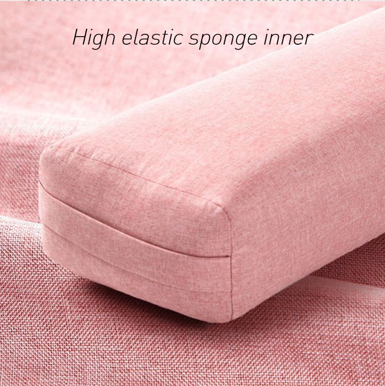 Bolster cuscino di meditazione premium sostite il cuscino rettangolare di supporto