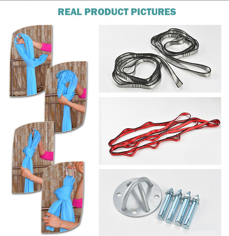 18 colori Nuovo set di swing yoga di yoga di qualità yoga