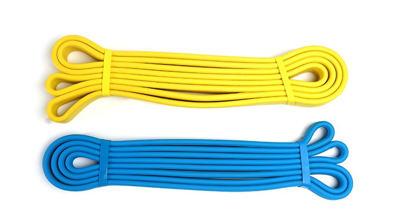 Insinisci i loop di resistenza alla gomma Insinisci i loop di resistenza alla gomma