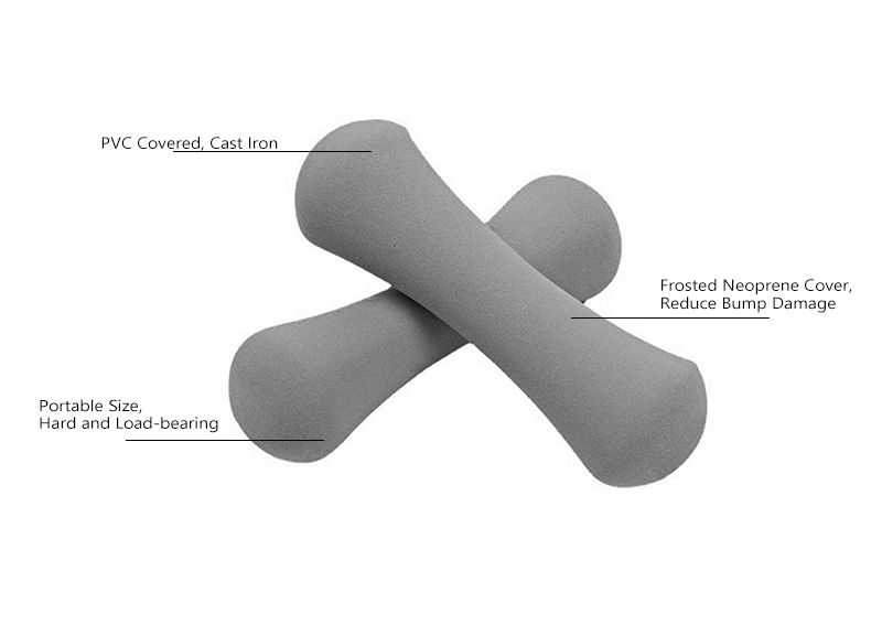 PVC Color Color Cast Iron Iron Hosso Subbell per donne