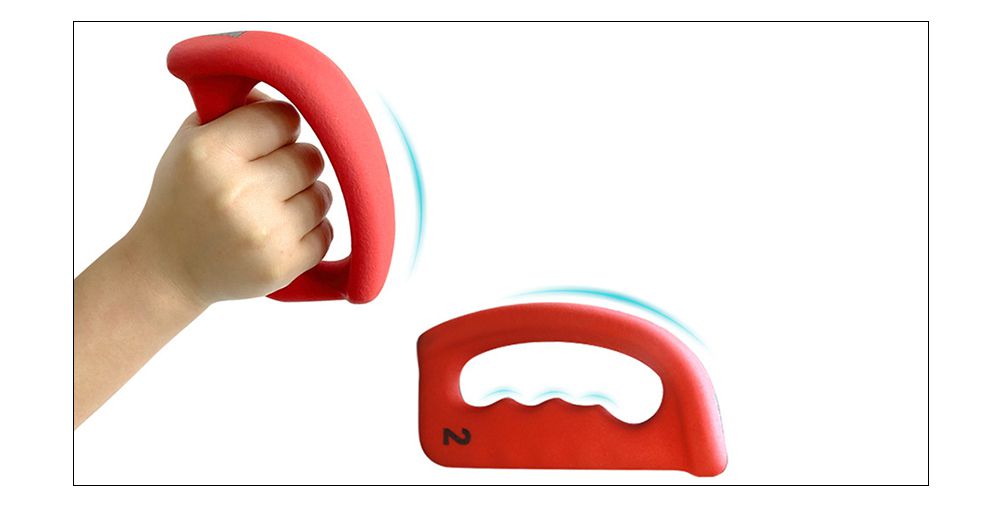 Mini manubri a forma di D in neoprene all'ingrosso per donne e bambini