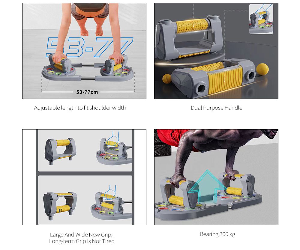 Scheda push-up regolabile Scheda push-up regolabile