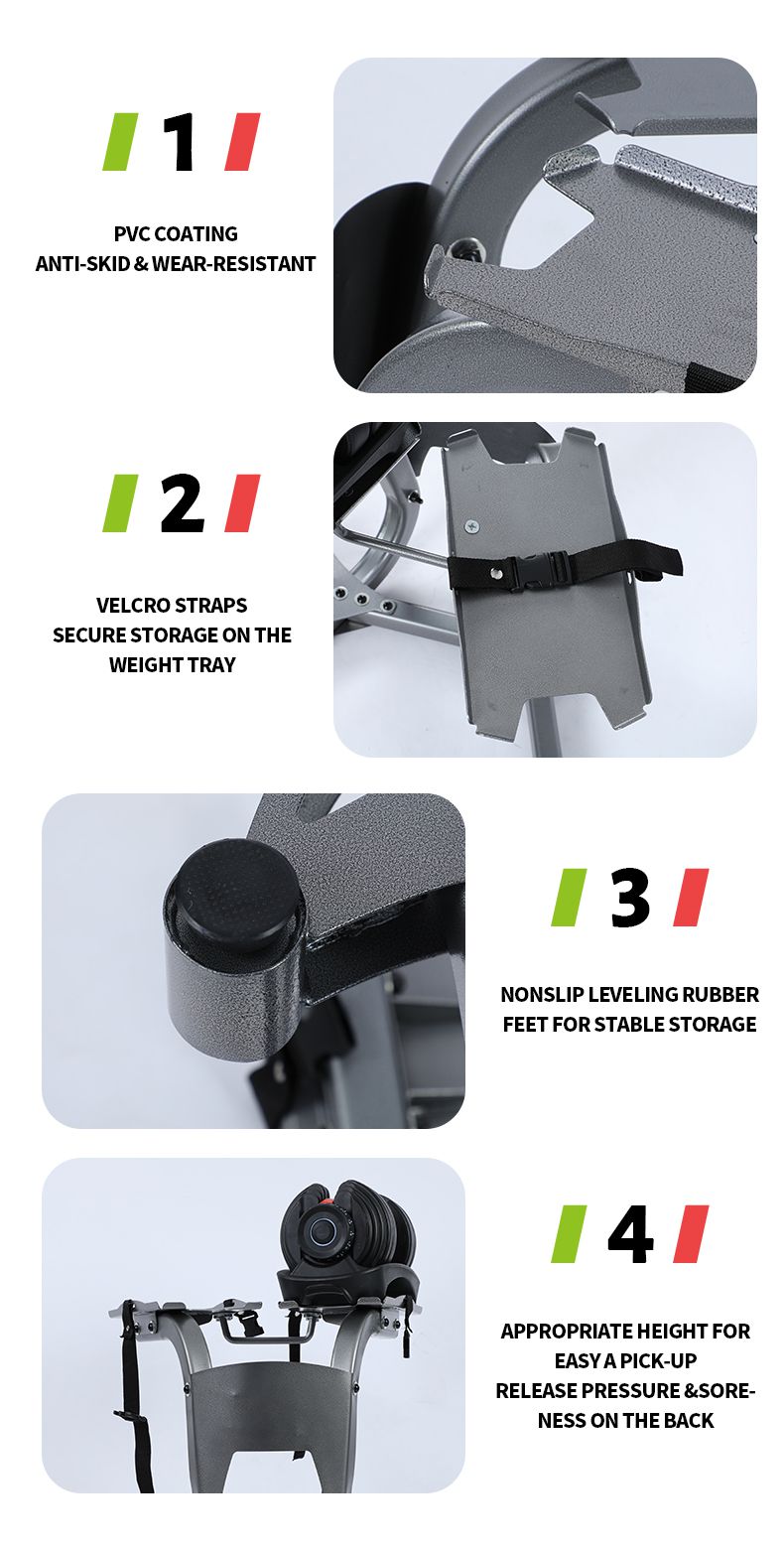 Supporto rack regolabile da 24 kg