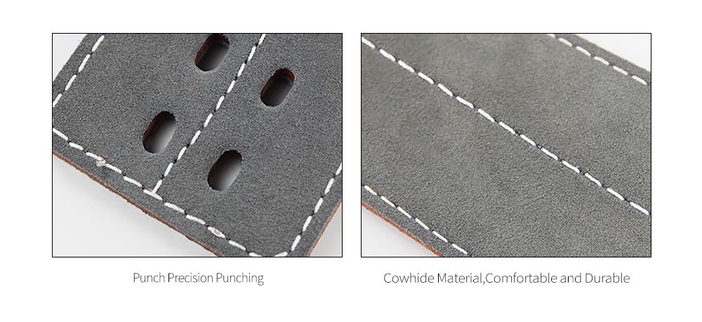 Cintura di sollevamento pesi in pelle di mucca Cintura di sollevamento pesi in pelle di mucca