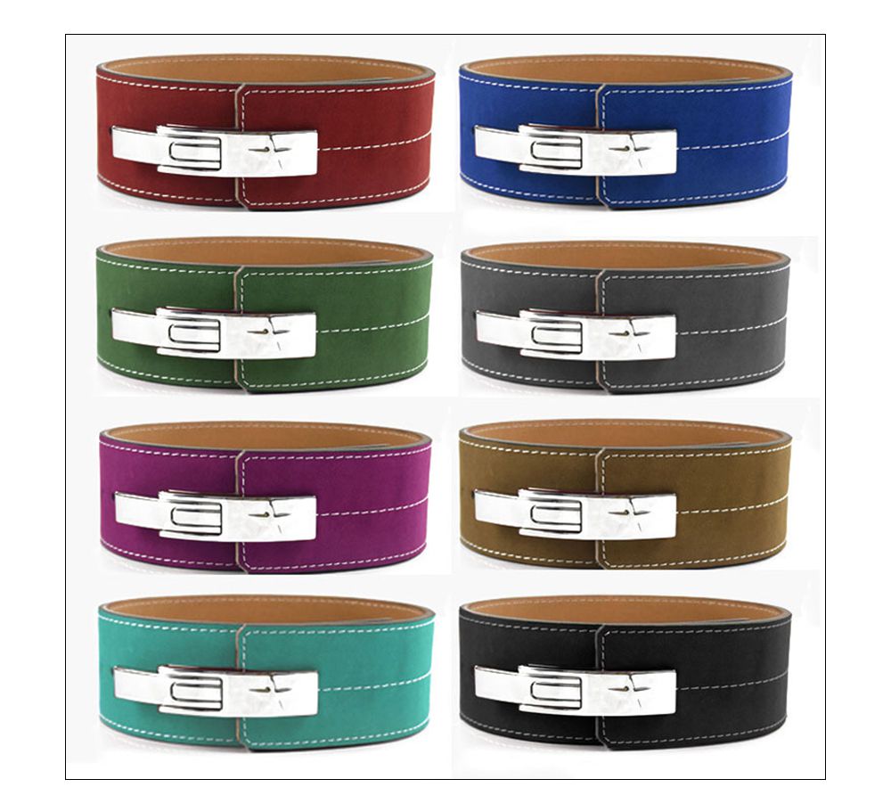 Cintura di sollevamento pesi in pelle di mucca Cintura di sollevamento pesi in pelle di mucca