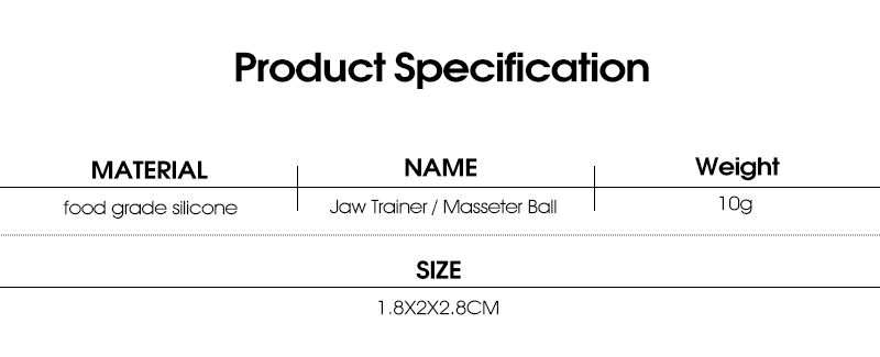 Masseter Muscle Trainer 7a generazione