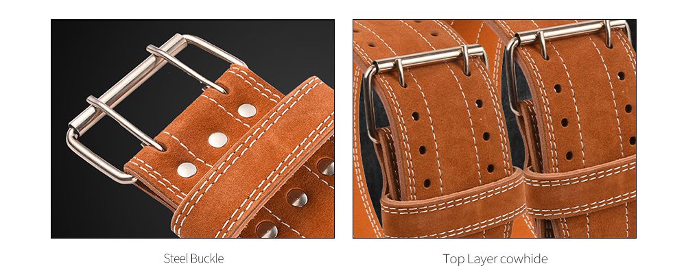 Cintura di sollevamento pesi in hide Cintura di sollevamento pesi in hide