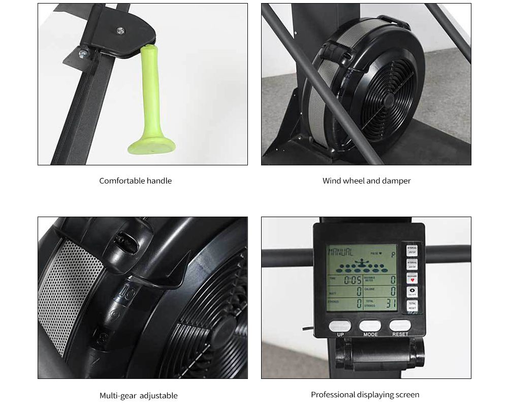 Macchina per sci di resistenza al vento aerobica