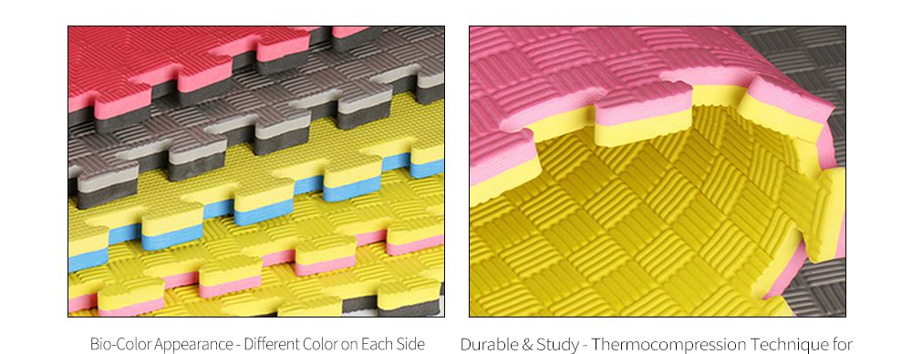 Tappetini di esercitazioni EVA intrecciati anti-skid biolotti Tappetini di esercitazioni EVA intrecciati anti-skid biolotti