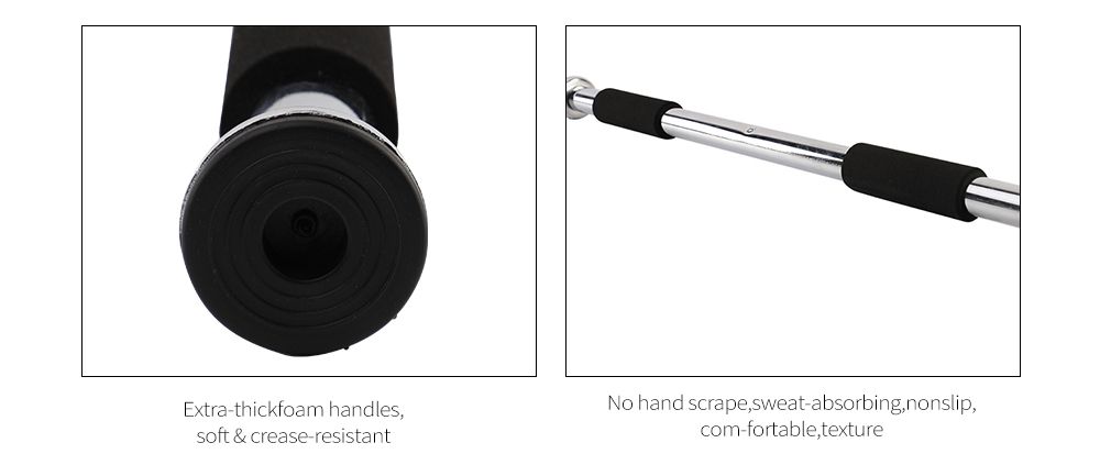 Barra a pull-up/mento singolo senza perforazione