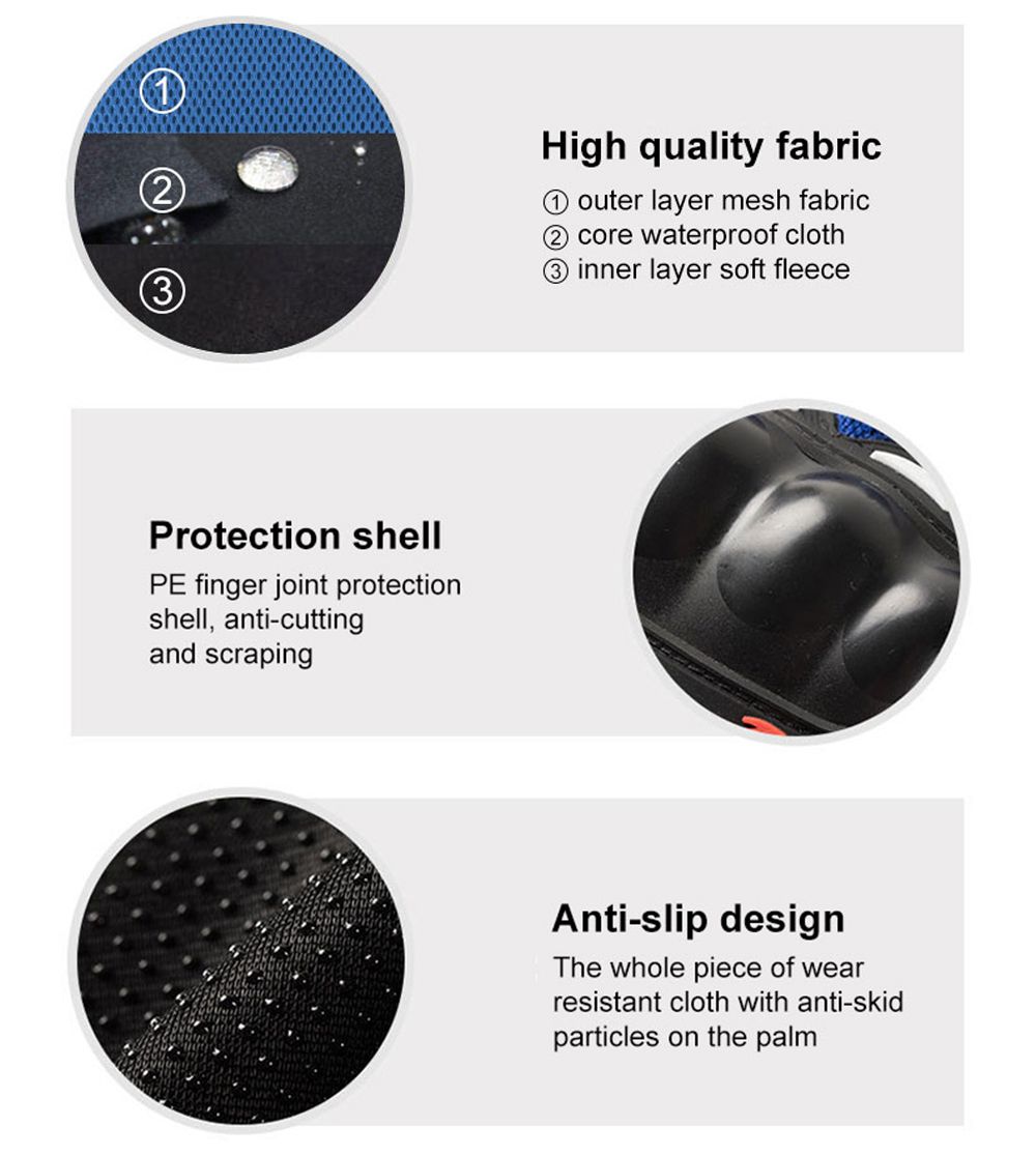 Protezione da motocicletta esterna guanti Protezione da motocicletta esterna guanti