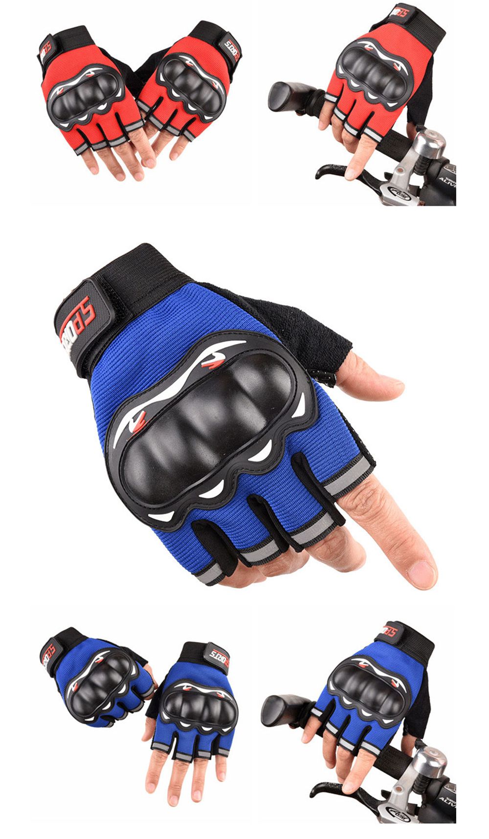 Protezione da motocicletta esterna guanti Protezione da motocicletta esterna guanti