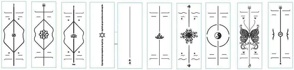 Tappetino da yoga in gomma per Pu glassati Tappetino da yoga in gomma per Pu glassati