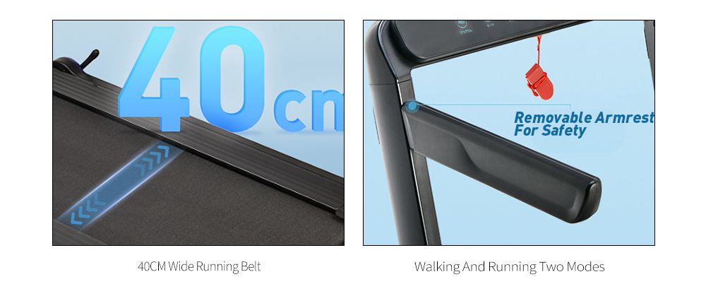 Piccolo tapis roulant di mini elettrico interno completamente piegato Piccolo tapis roulant di mini elettrico interno completamente piegato