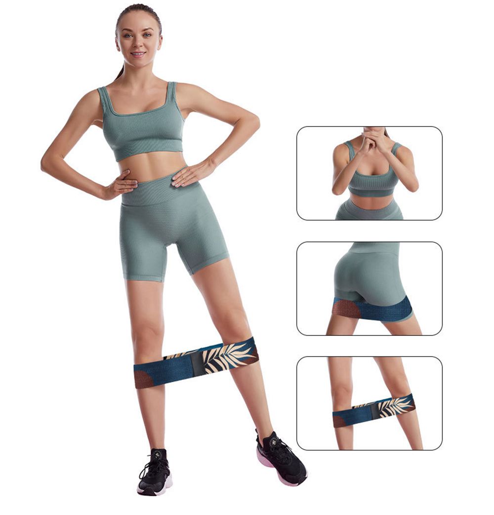 Banda del ciclo di resistenza al motivo fogliare