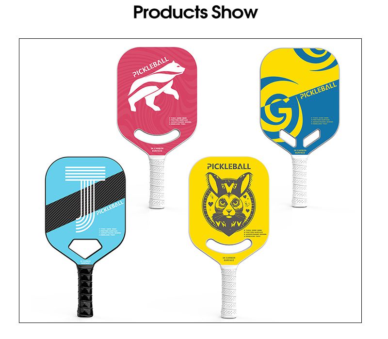 Racchetta monopezzo in fibra di carbonio