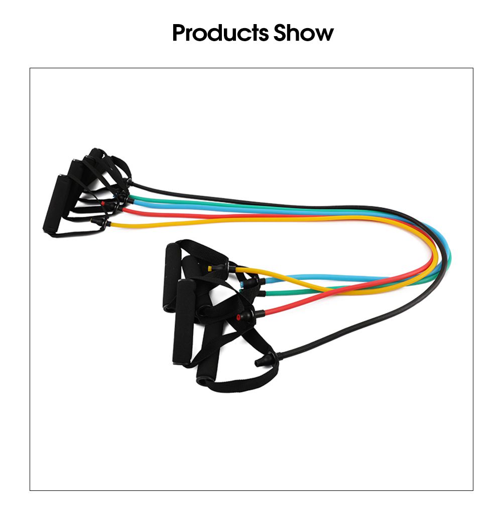 Tubo di resistenza a colori multipli con manici di schiuma