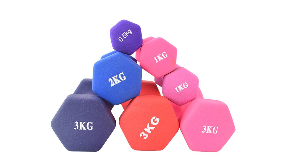 Dumbells immergenti - Sces di manubri neoprene colorati a basso prezzo a basso prezzo per donne