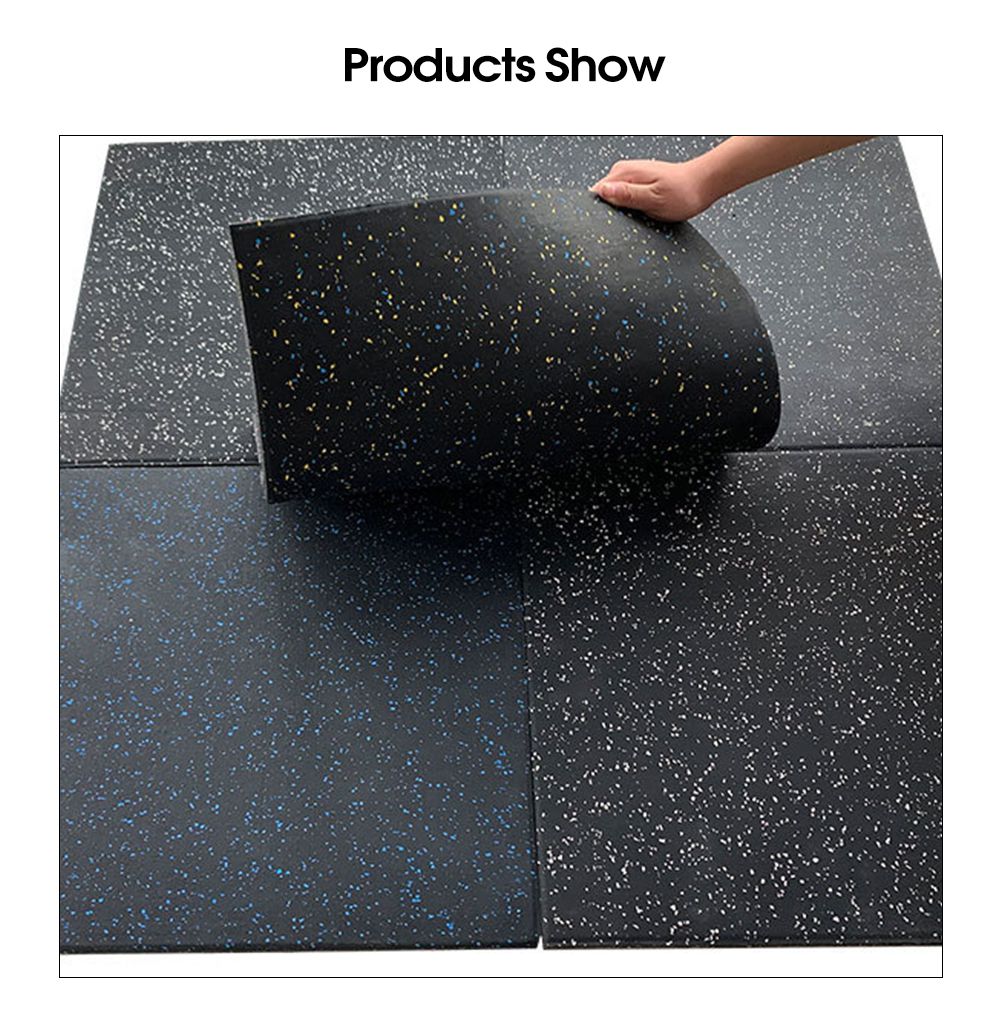 Tappetino da pavimento in gomma denti