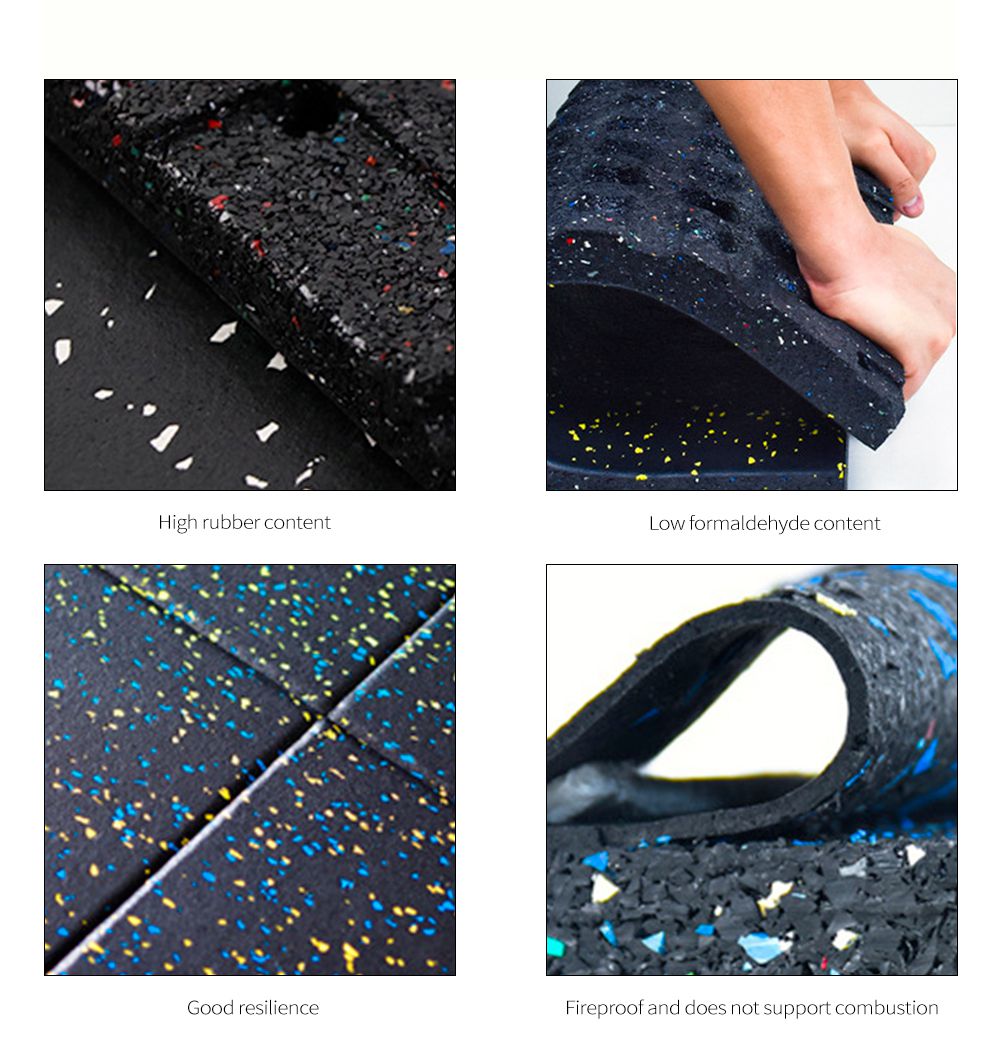 Stile fibbia del tappetino da pavimento in gomma Stile fibbia del tappetino da pavimento in gomma