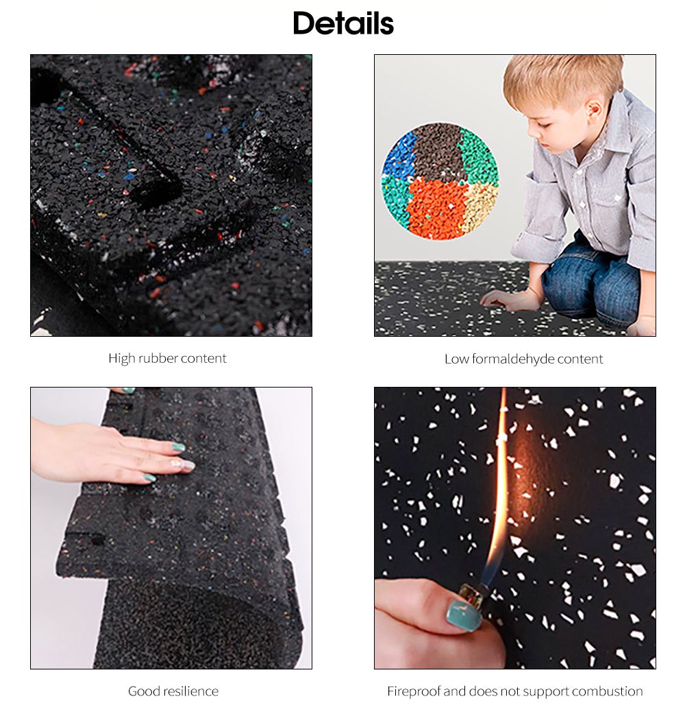 Tappetini in gomma inferiore piatto Tappetini in gomma inferiore piatto