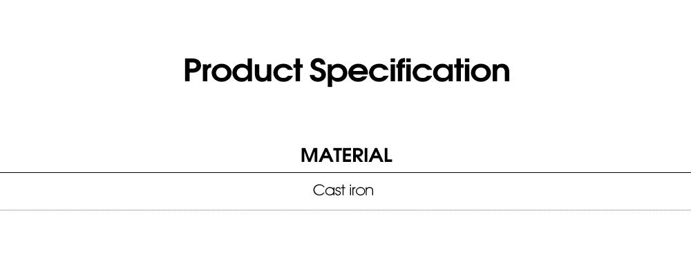 Manubrio in ghisa pesante