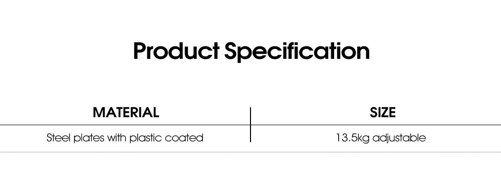 Set di manubri regolabile