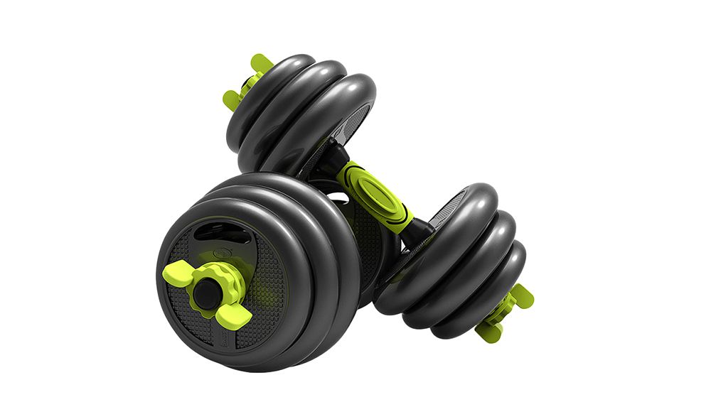 Dumbbell rivestito in gomma multifunzione all'ingrosso Dumbbell rivestito in gomma multifunzione all'ingrosso