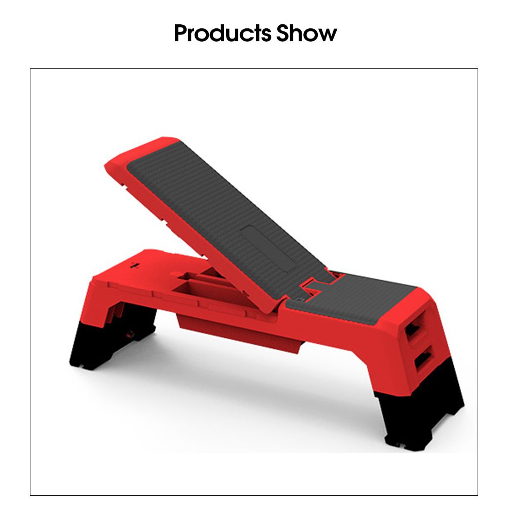 Piattaforma di gradini regolabili in PP TPE Piattaforma di gradini regolabili in PP TPE