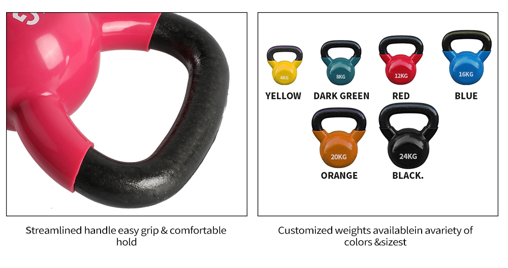 Immergere il kettlebell