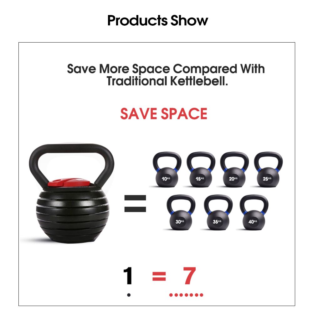 Kettlebell regolabile