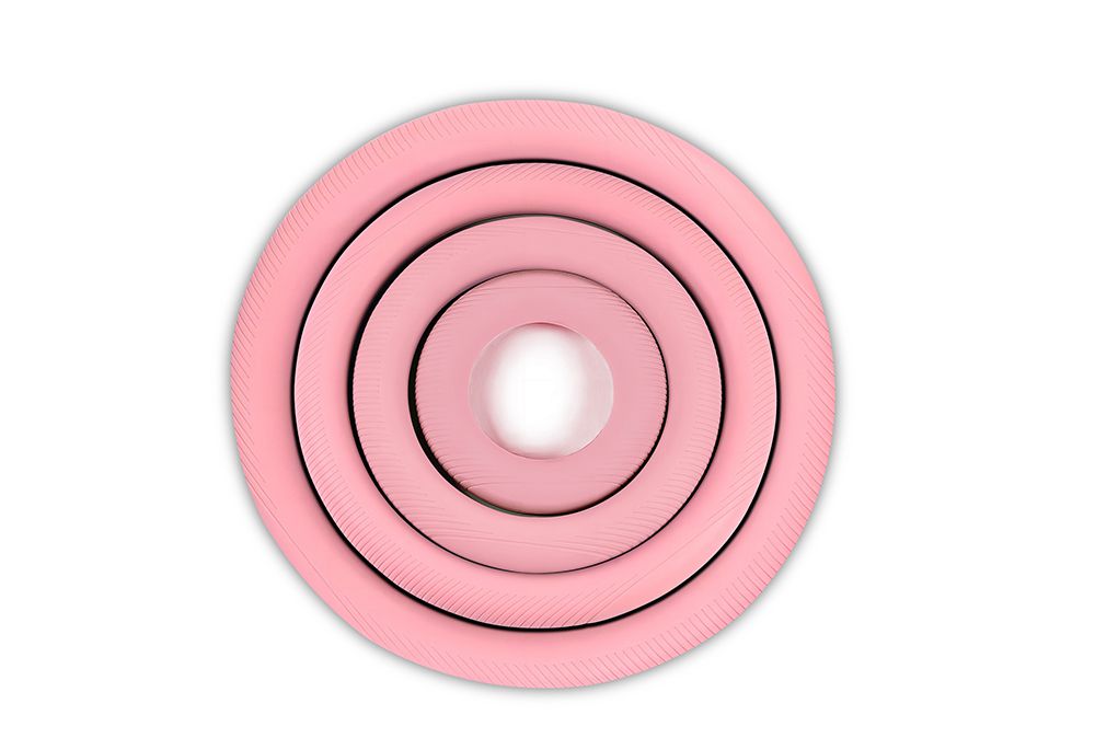 Manubri di silicone rotondi