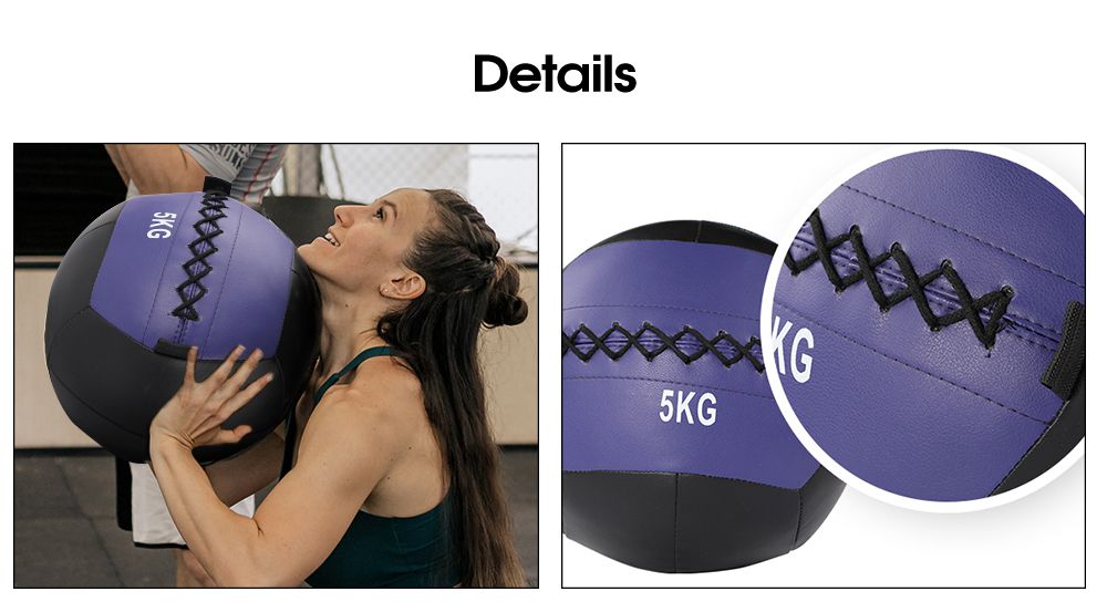 Palestra di fitness economica usa medicinale a parete morbida palla