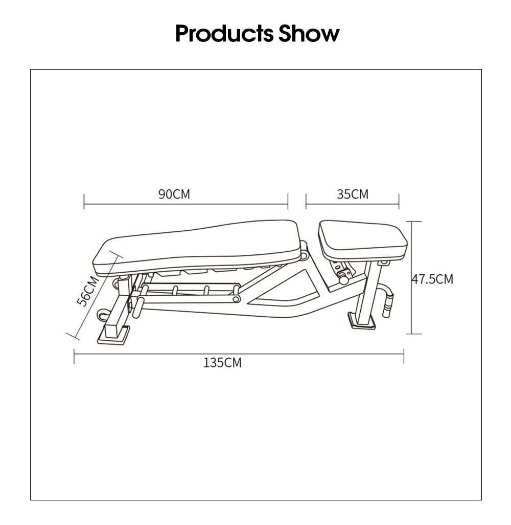 Panchina di manubri in pelle