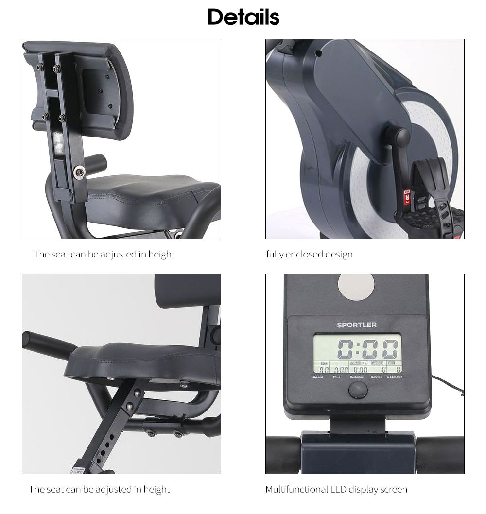 Bicycle rotante pieghevole