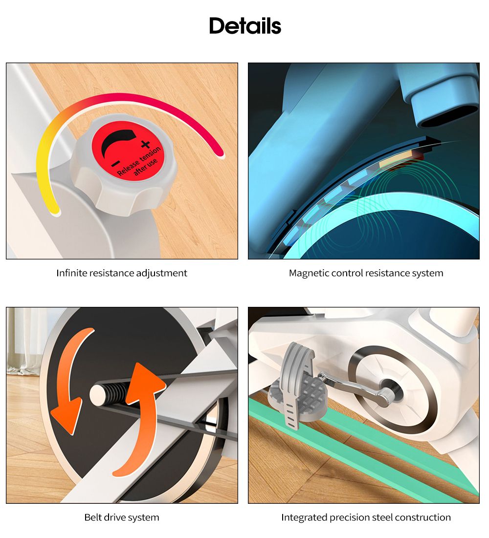 Bici sportiva per esercizi per la casa
