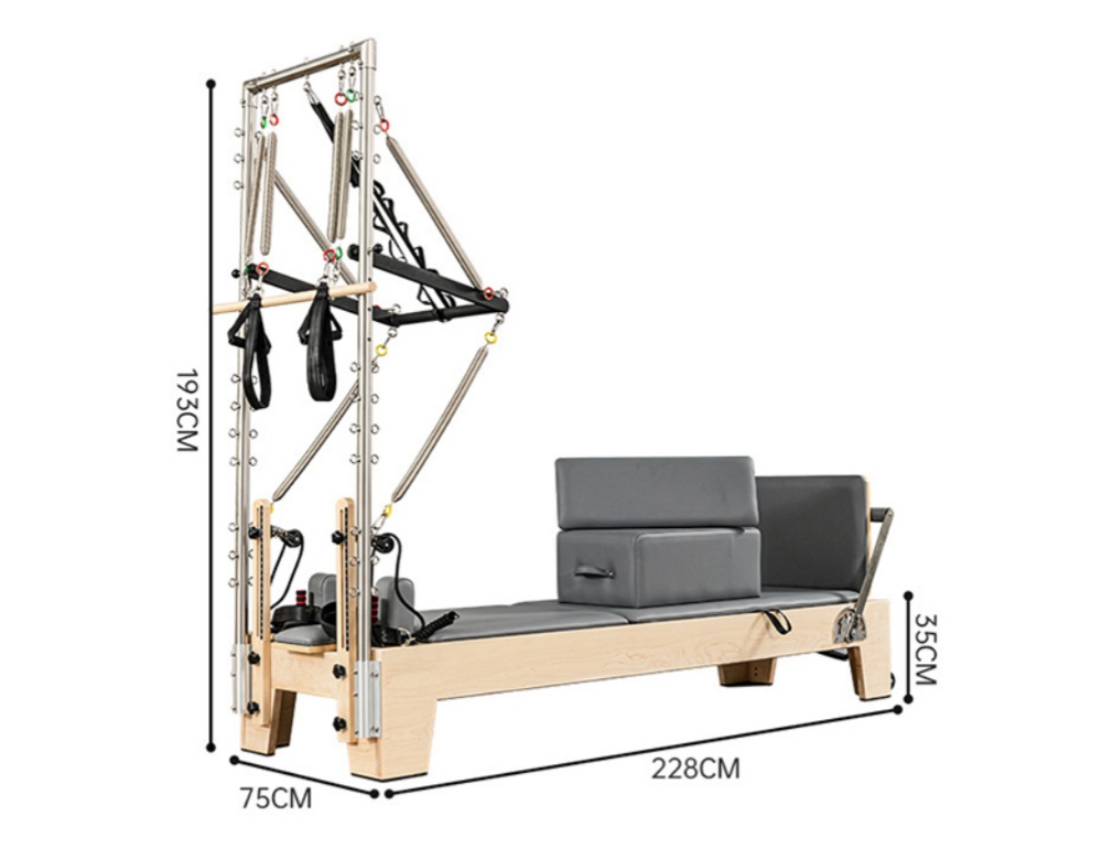 Studio Pilates Maple Reformer con Torre