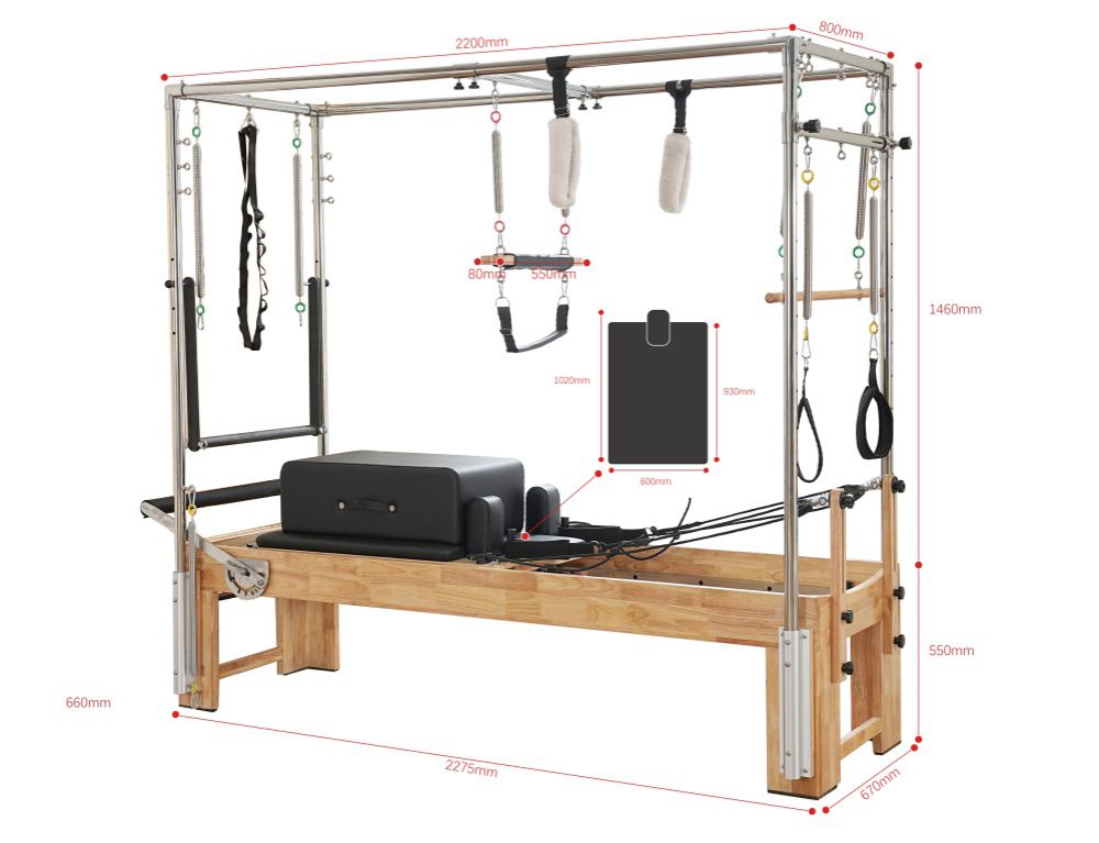 Trapezio riformatore riformatore cadillac
