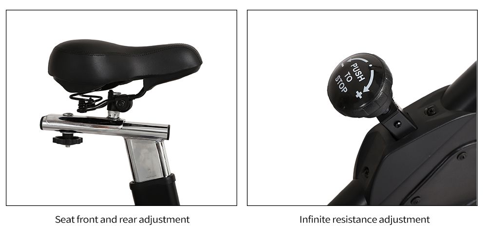 Bike in bicicletta per fitness interno