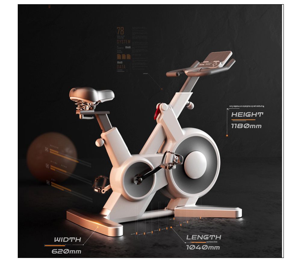 Bike rotante a controllo magnetico completamente chiuso