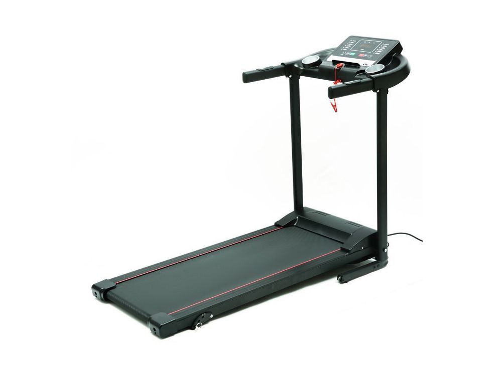 Macchina di fitness da jogging a camminata elettrica con display LCD