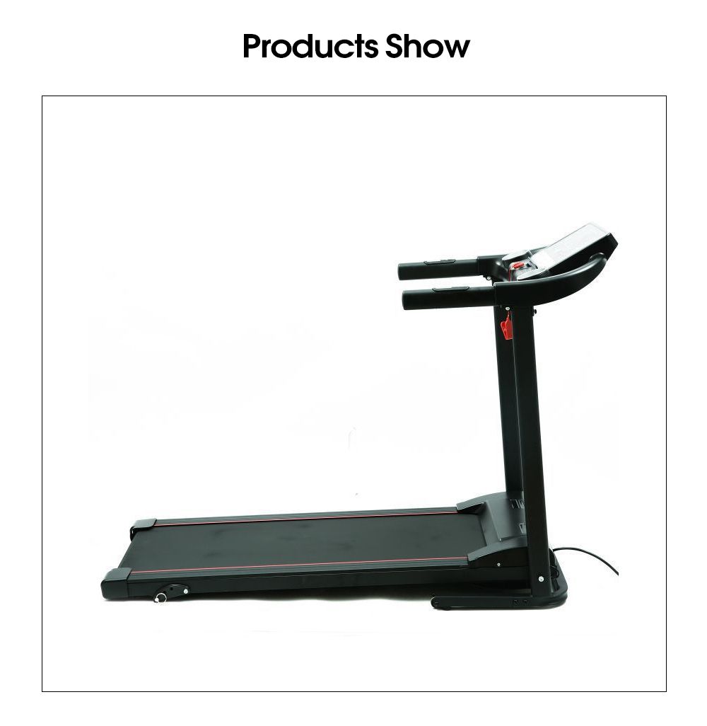 Macchina di fitness da jogging a camminata elettrica con display LCD