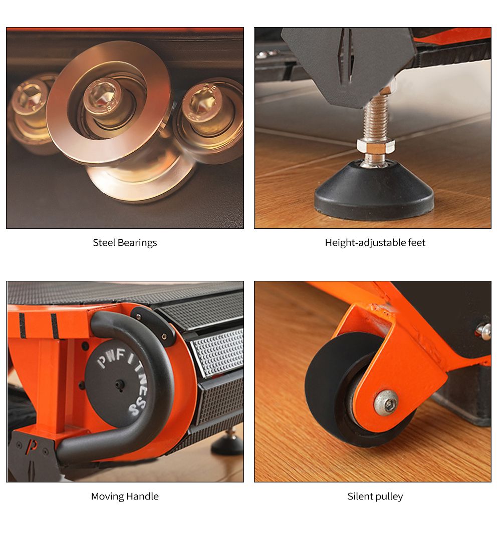 Tapis roulant curvo non potente